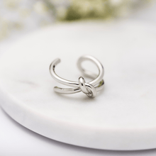 Open Double Knot Ring - Cherry Blossom