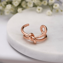 Open Double Knot Ring - Cherry Blossom