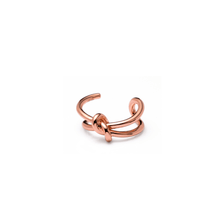 Open Double Knot Ring - Cherry Blossom