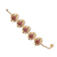 Aura Maroon Bracelet - Cherry Blossom