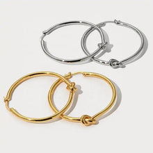 Love Knot Hoop - Cherry Blossom