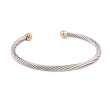 Open Cable Silver - Cherry Blossom