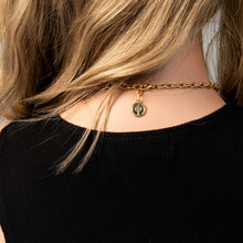 Aspen Gold Necklace and Earrings Set - Cherry Blossom