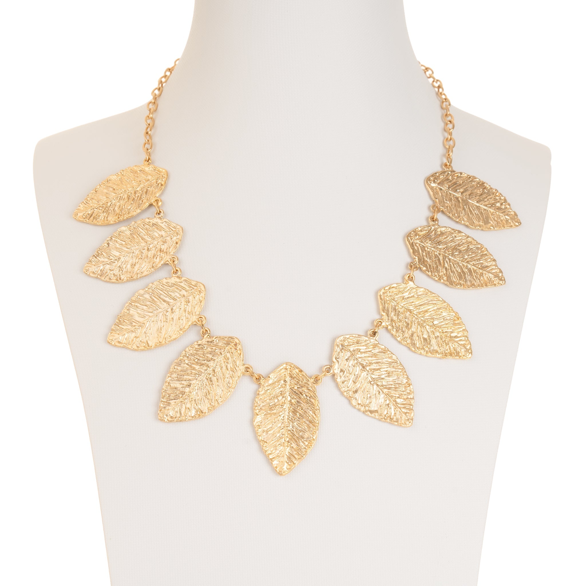 Aspen Gold Necklace and Earrings Set - Cherry Blossom