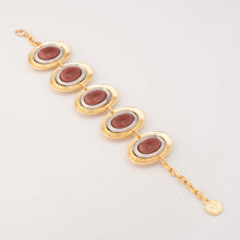 Aura Maroon Bracelet - Cherry Blossom