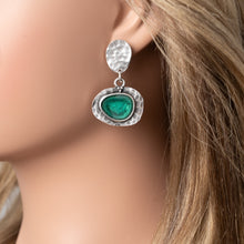 Euphoria Allure Green Earrings - Cherry Blossom