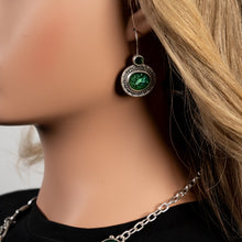 Euphoria Green Necklace and Earrings Set - Cherry Blossom