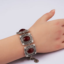 Red Vintage Bracelet - Cherry Blossom